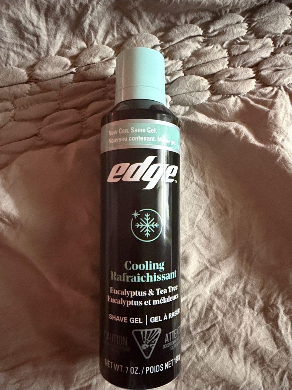 edge Cooling Eucalyptus & Tea Tree Shave Gel - Black/Light Blue